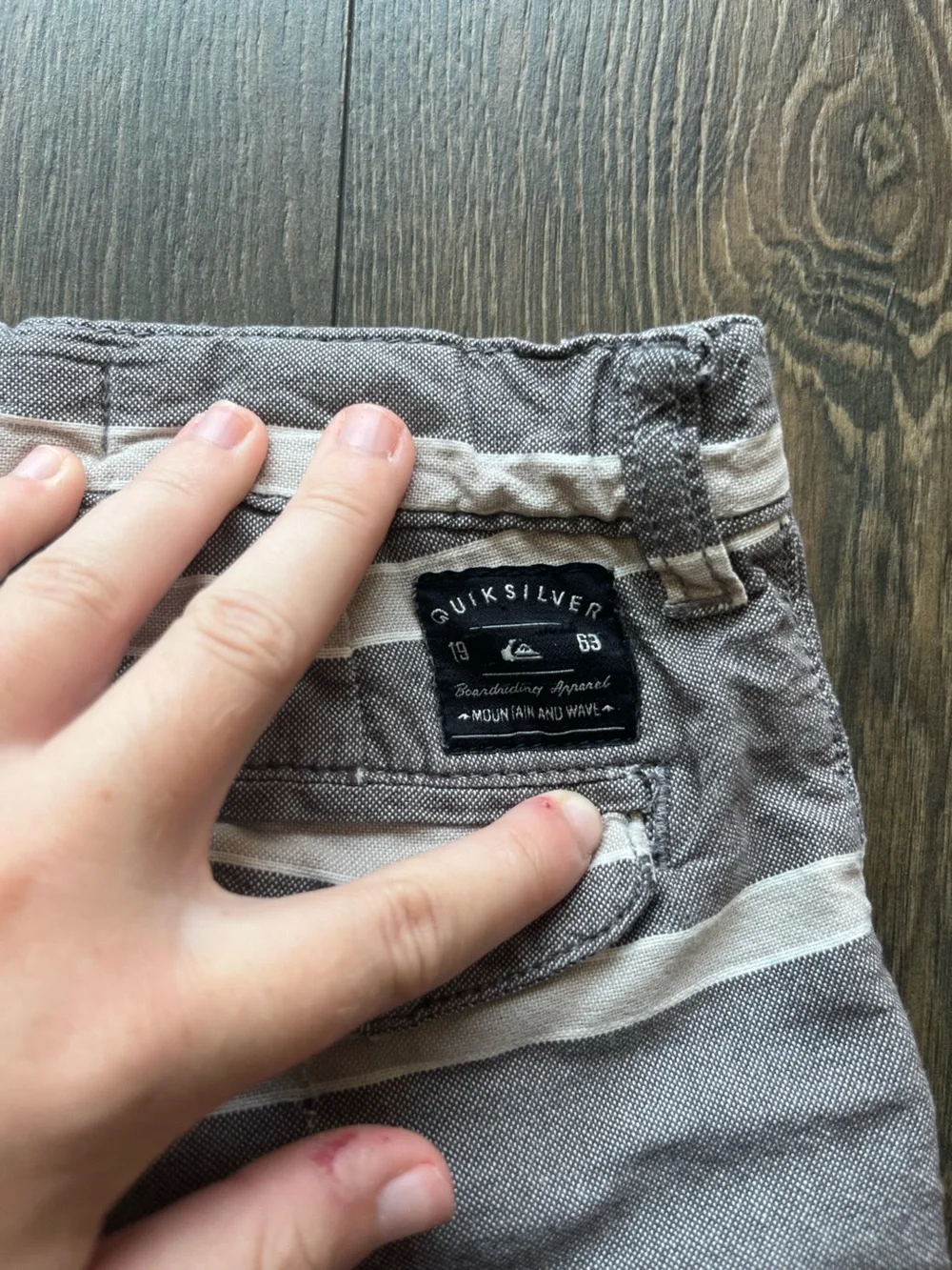 Quiksilver Striped Casual Shorts